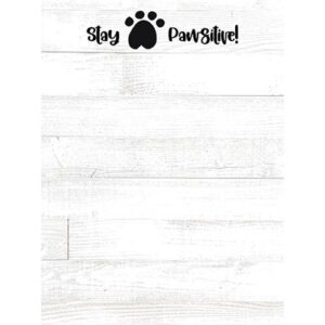 Stay Pawsitive! Mini Notepad G54088 By CWI Gifts