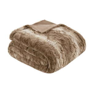 Faux Fur Oversized Bed Throw