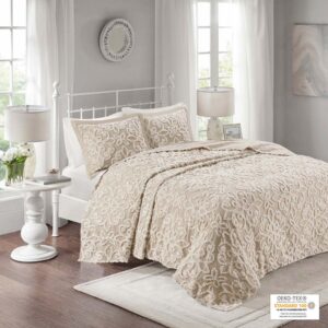 3 piece Tufted Cotton  bedspread  set