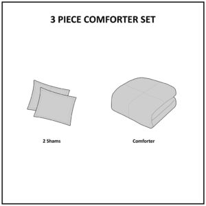 Plaid Reversible Comforter Set