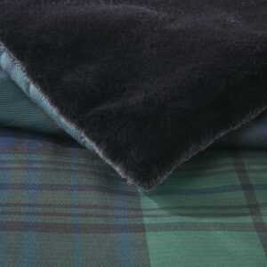 Faux Wool to Faux Fur Down Alternative Comforter Set
