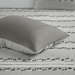 3 Piece Organic Cotton Jacquard Comforter Set