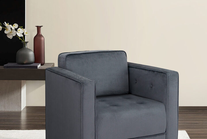 360 Degree Upholstered Swivel Chair