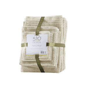 100% Cotton Quick Dry 12 Piece Bath Towel Set