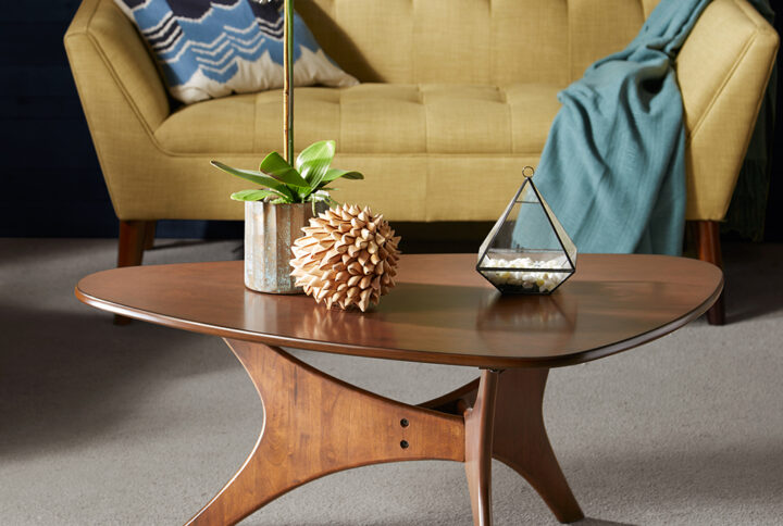 Triangle Wood Coffee table