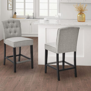 Tufted Counter Stool
