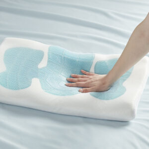 Cooling Gel Pad Contour Foam Pillow with Removable Rayon from Bamboo/Poly Cover