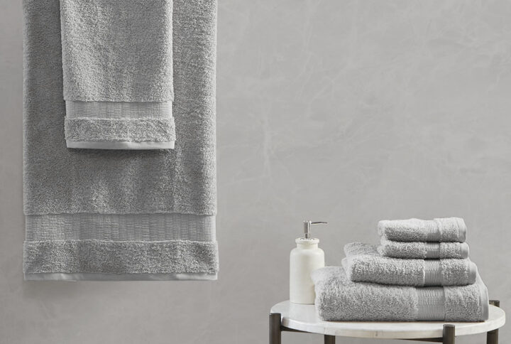 100% Egyptian Cotton 6 Piece Towel Set