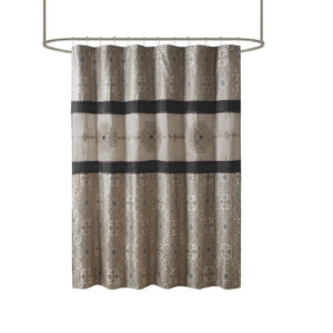 Embroidered Shower Curtain