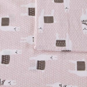 Cotton Flannel Printed Sheet Set
