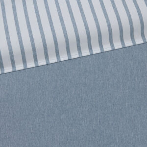 Reversible Yarn Dyed Stripe Duvet Cover Set