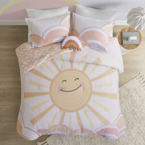 Sunshine Printed Reversible Comforter Set