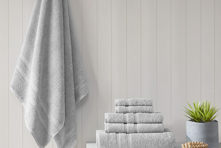 100% Turkish Cotton 6 Piece Towel Set