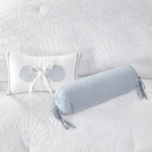 Embroidered Oblong Pillow