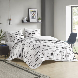 Clip Jacquard Comforter Set