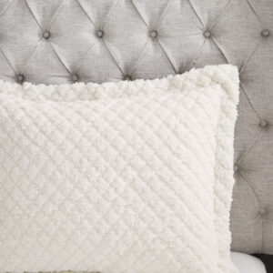 Reversible Textured Sherpa to Faux Mink Comforter Set