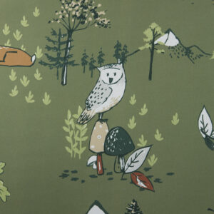 Forest Animals Plush Reversible Comforter Set