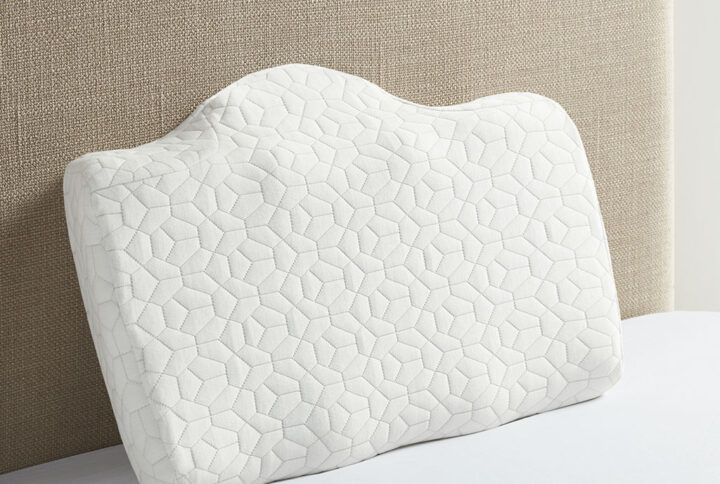 Cooling Gel Pad Contour Foam Pillow with Removable Rayon from Bamboo/Poly Cover