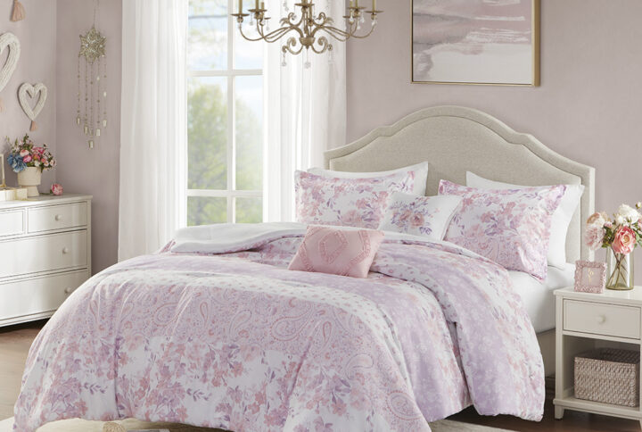 Floral Paisley Comforter Set