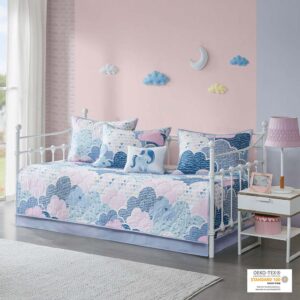6 Piece Cotton Reversible Daybed Set