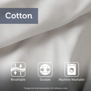 3-Piece Tufted Cotton Chenille Medallion Comforter Set