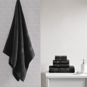 Super Soft Cotton Quick Dry Bath Towel 6 Piece Set