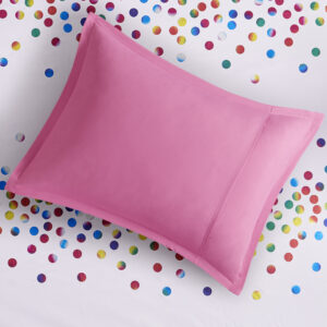 Rainbow Iridescent Metallic Dot Comforter Set