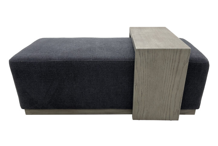 Bench/Cocktail Ottoman With Table