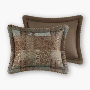 4 Piece Brown Comforter Set