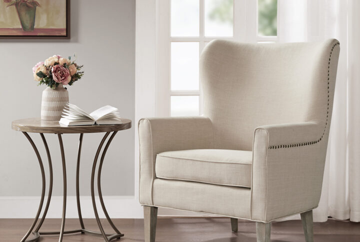 Accent Wingback Chair