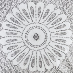Cotton Embroidered Decorative Square Pillow