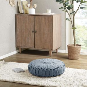 Poly Chenille Round Floor Pillow Cushion