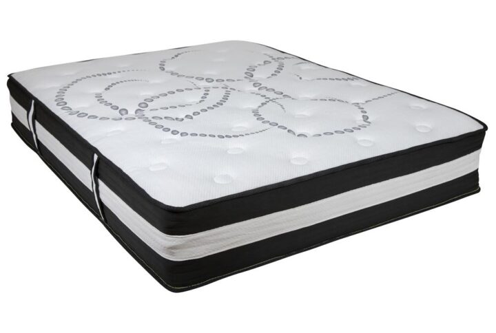 Get a comfortable night's sleep on this full mattress filled with premium high-density foam. Designed to provide the restful sleep you and your family need