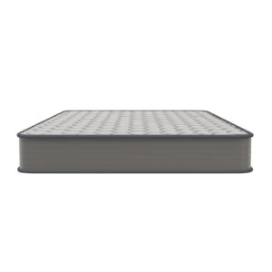 energetic days and a great mattress makes all the difference. Lay yourself down on the soft knitted fabric covering of this twin bed mattress filled with premium foam and innerspring coils that provide the firmness you need