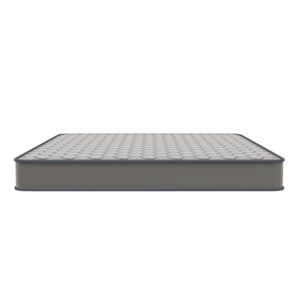energetic days and a great mattress makes all the difference. Lay yourself down on the soft knitted fabric covering of this full bed mattress filled with premium foam and innerspring coils that provide the firmness you need