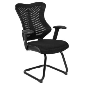 Prepare a comfortable space for guests that will relax them while waiting to be seen or while conducting business meetings. The mesh back side chair pairs with our high back mesh office chair. Cantilever side guest chairs are a popular seating choice providing you with the ability to rock gently. Establish a professional environment in your office with a pair of mesh back side chairs that can be placed around a table to serve as your meeting space. Having comfortable guest seating is essential for closing major deals