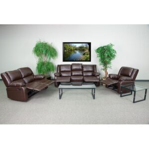 boasting soft and durable LeatherSoft upholstery