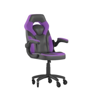 but you need adequate seating while holding the controller for hours at a time. This high back LeatherSoft upholstered racing style game chair with upgraded