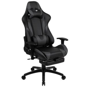 this high back ergonomic office chair is a must have. Support for your body is key when you will be sitting for extended periods of time and this PC office desk chair has you covered. Adjustable headrest and lumbar pillows can be repositioned where you need them or quickly unsnap them if you choose to remove them.  Adjustable pivot arms relieve pressure from your neck and shoulders as well as the upper body. Gamers need ergonomic gaming chairs that'll keep them comfortable for many hours and this reclining office gaming chair will provide optimal support. If you need to take a power nap or just want to get a little more cozy