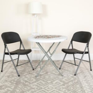 place them on top of each other or in a row. You'll always have extra seating on hand for guests for game night