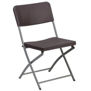 double support braces and textured seat ensure safety while seated and make this an ideal event chair. Protective floor caps prevent your flooring from being marred when the chairs are moved. These chairs are portable and fold to transport and store.