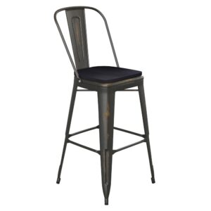 you'll be pleasantly surprised how well these metal bar stools blend in with your existing furnishings. Constructed to hold up in commercial settings