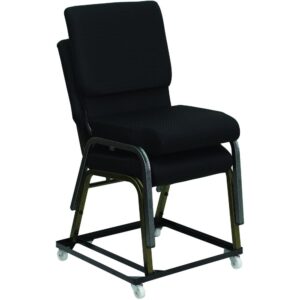not harder and make the job easier when it is time for your next event. This stack chair dolly allows you to be faster and more efficient by being able to transport several chairs at once. This heavy duty dolly is very durable and designed especially for commercial use. The chair dolly will enable you to quickly create a banquet room seating arrangement