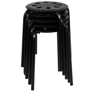 Fun for any environment these portable plastic stack stools allow you to have seating anywhere. Sized perfectly for flexible classroom and office spaces. For remote learning spaces