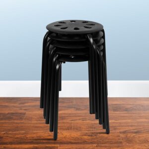 these adorable stools accommodate a separate space for reading and creative activities. With a stack capacity of 5 stools