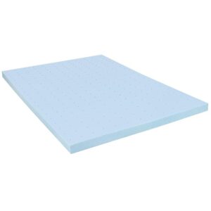this full cool gel memory foam mattress topper will come to the rescue. A cool gel infused cooling memory foam topper can help relieve joint and back pain and molds to your form for whole body support providing the level of comfort you need to fall asleep. The hypoallergenic properties of memory foam create an unfriendly environment for allergens