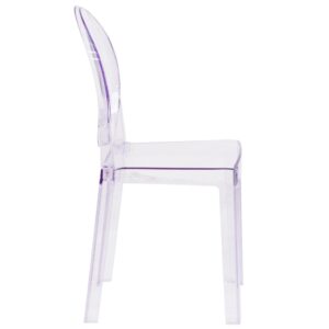 cafe or event venue your quest is over. This clear ghost chair will bring modern design