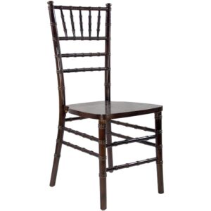 This Fruitwood Chiavari Chair is an ideal complement to an elegant banquet
