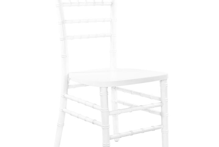 These White Chiavari Chairs are an ideal complement to an elegant banquet