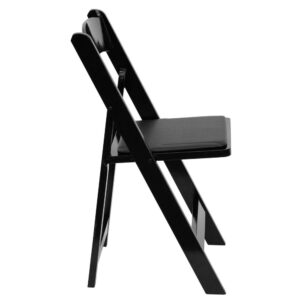 simply dust off or wipe off the surfaces. This chair has a compact design for easy set up and take down and folds for transport or storage. This wood folding chair is the premier solution for banquet halls